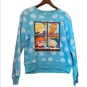 Rugrats Long Sleeved Blue Kids’ Sweatshirt